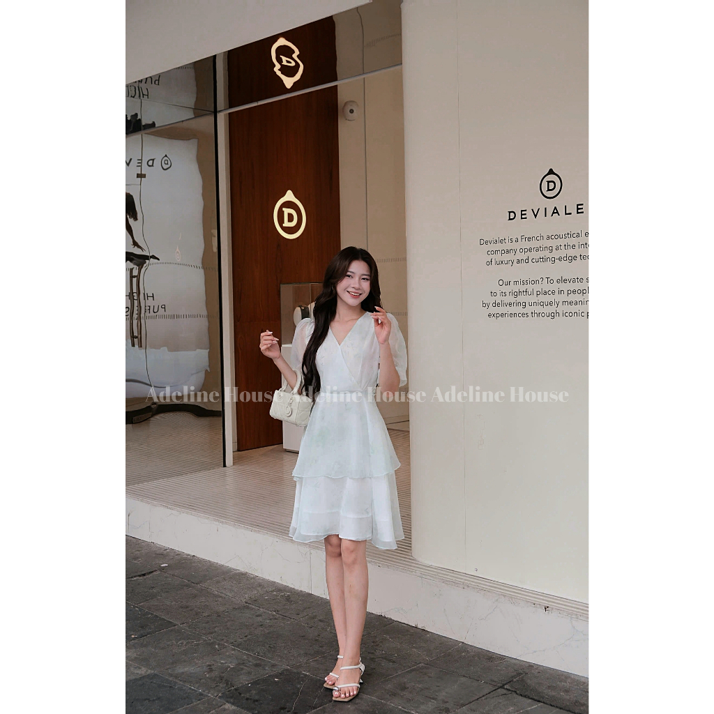 ADELINE HOUSE- VÁY XÒE TẦNG TK114