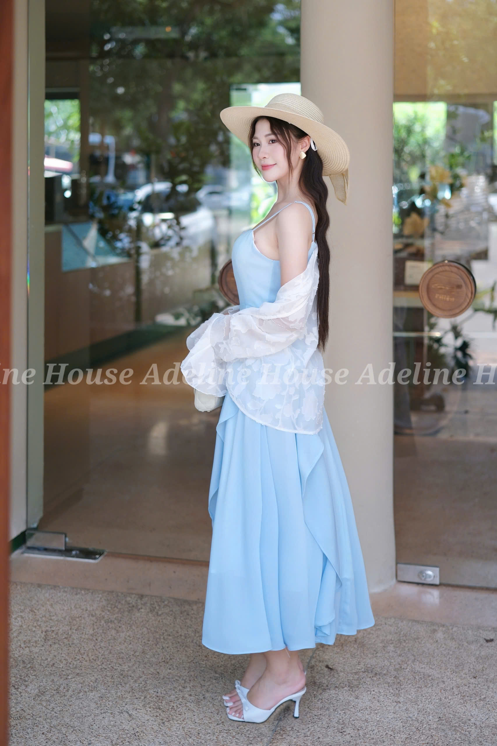 Adeline House - ✨  Đầm 2 Dây Xanh Dương Nàng Mer Xinh Xắn! TK20.2 SIZE XS S M L XL 2XL 3XL 4XL