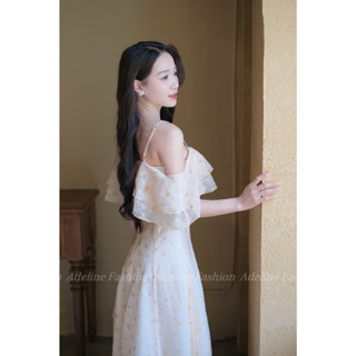 Adeline House - Váy trễ vai bánh bèo - TK90