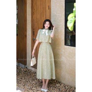 Adeline House - Set váy họa tiết hoa thêu sang trọng, cá tính - TK26