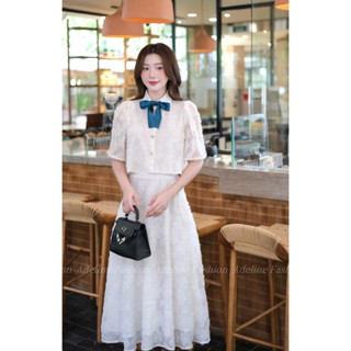 Adeline House - Set váy họa tiết hoa thêu sang trọng, cá tính - TK26