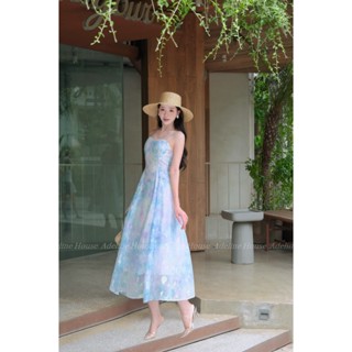 Adeline House - Váy 2 dây dáng dài màu pastel loang xinh xắn - TK 85