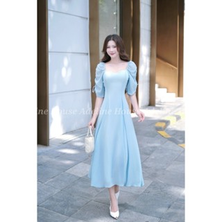 ADELINE HOUSE - Đầm xanh dương nàng thơ – dịu dàng và thanh lịch - TK21.2
