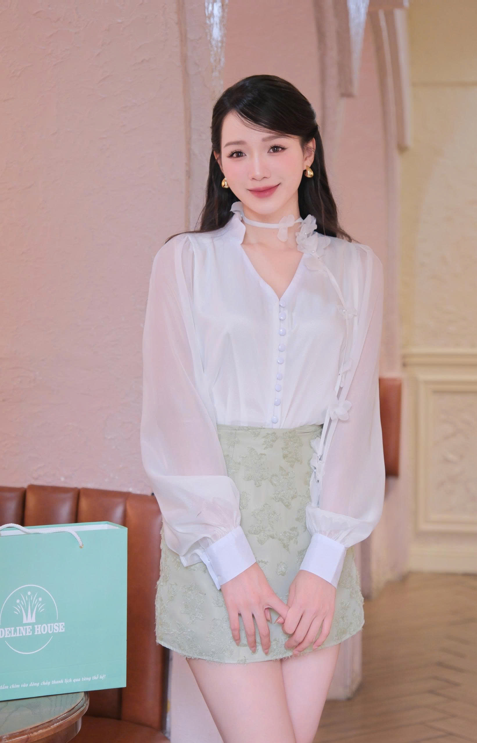 ADELINE HOUSE-  Peony Cloud Blouse TK133