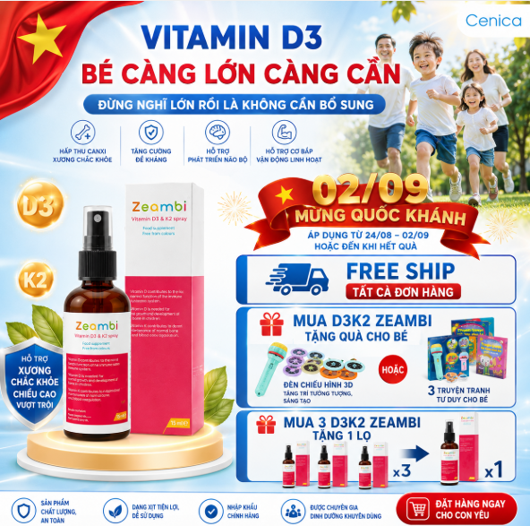 MỪNG QUỐC KHÁNH 02/09 – ƯU ĐÃI ĐẶC BIỆT DÀNH CHO MẸ VÀ BÉ