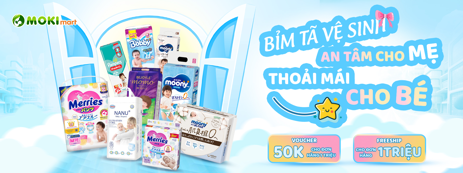 Bỉm tã & vệ sinh