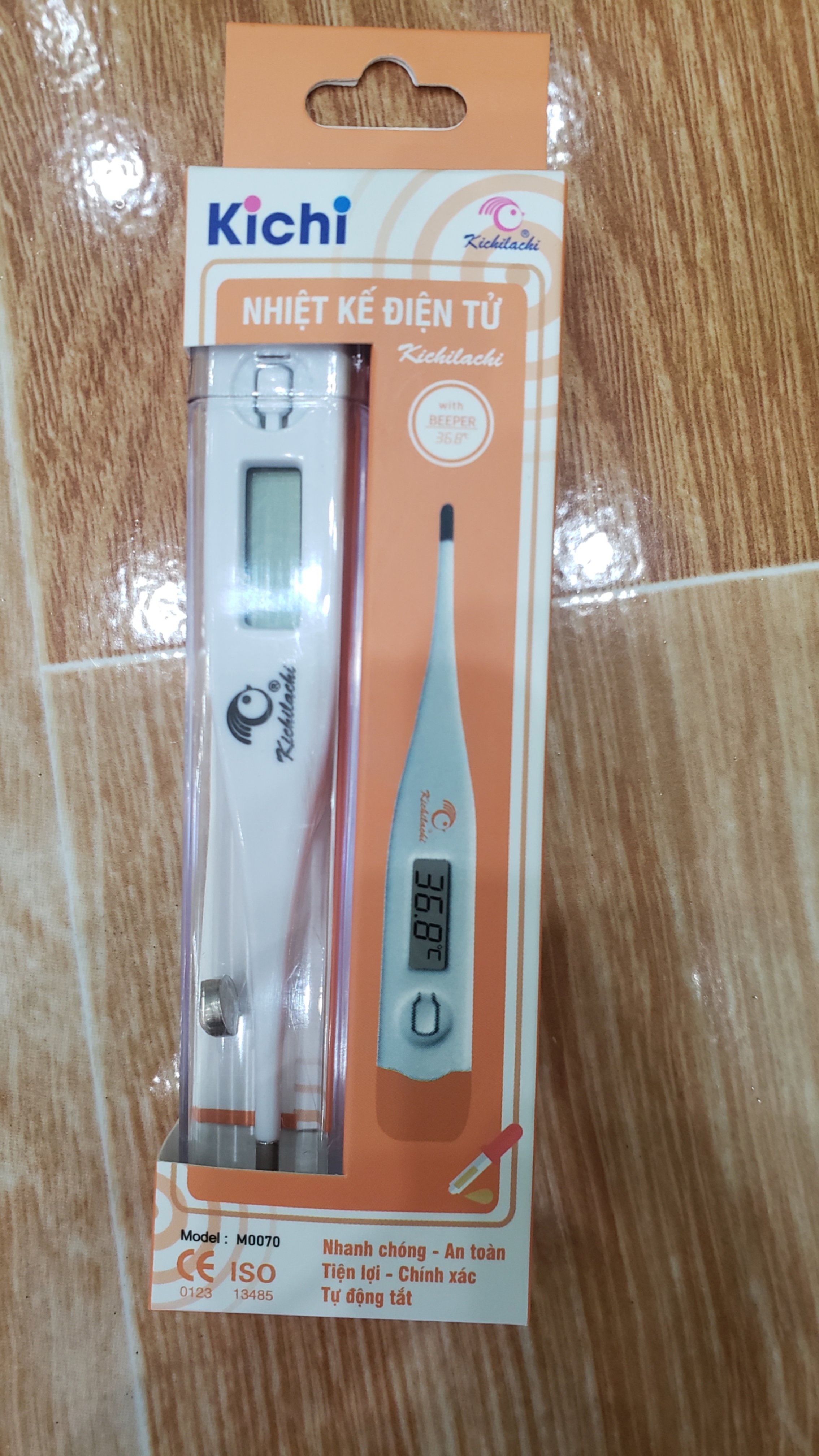 NHIỆT KẾ ĐO TRÁN KICHILACHI SỬ DỤNG CÔNG NGHỆ HỒNG NGOẠI HIỆN ĐẠI
