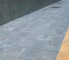  Gạch giả đá CORIC lát lối đi công viên với vân đá tự nhiên sang trọng