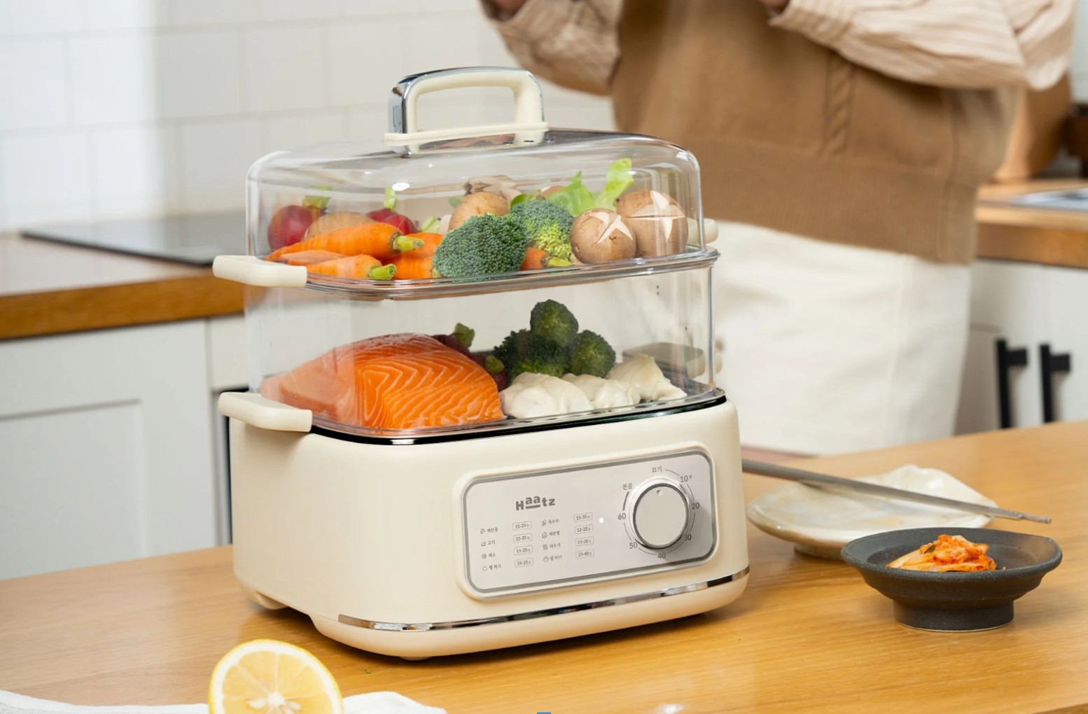 Vì sao mỗi gia đình nên có Nồi hấp đa tầng Haatz HTP099