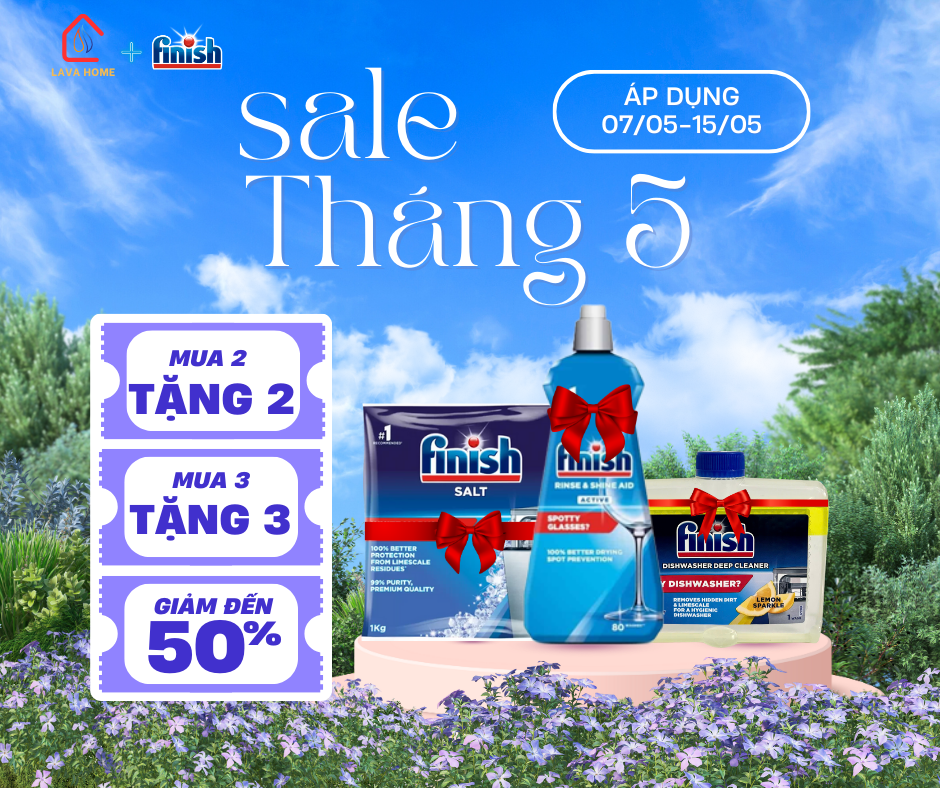 🔥 Tháng 5 Rực Cháy: Săn Quà Finish Đỉnh Cao 🔥