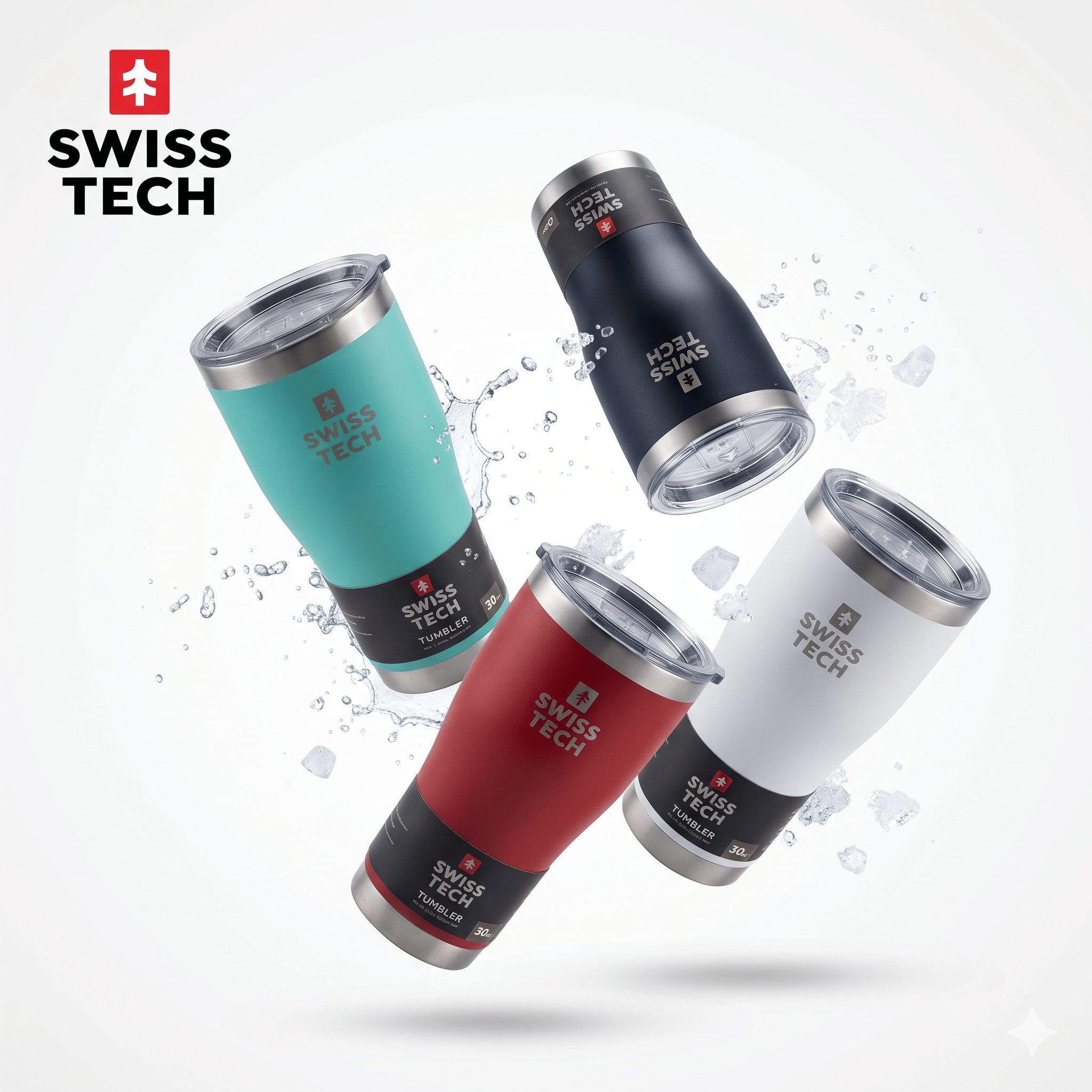 Ly / Cốc giữ nhiệt SWISS TECH TUMBLER 900 ml