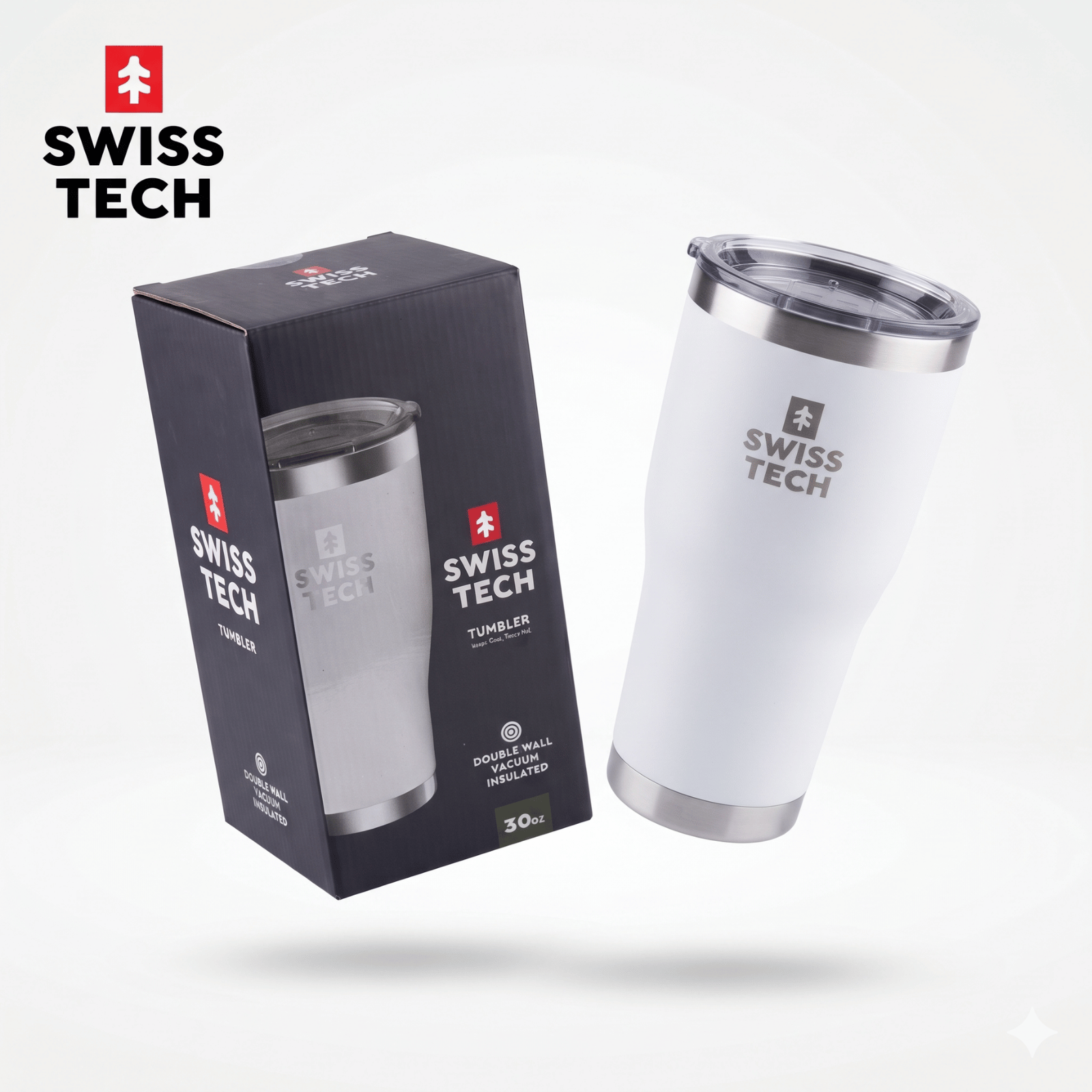 Ly / Cốc giữ nhiệt SWISS TECH TUMBLER 600ml