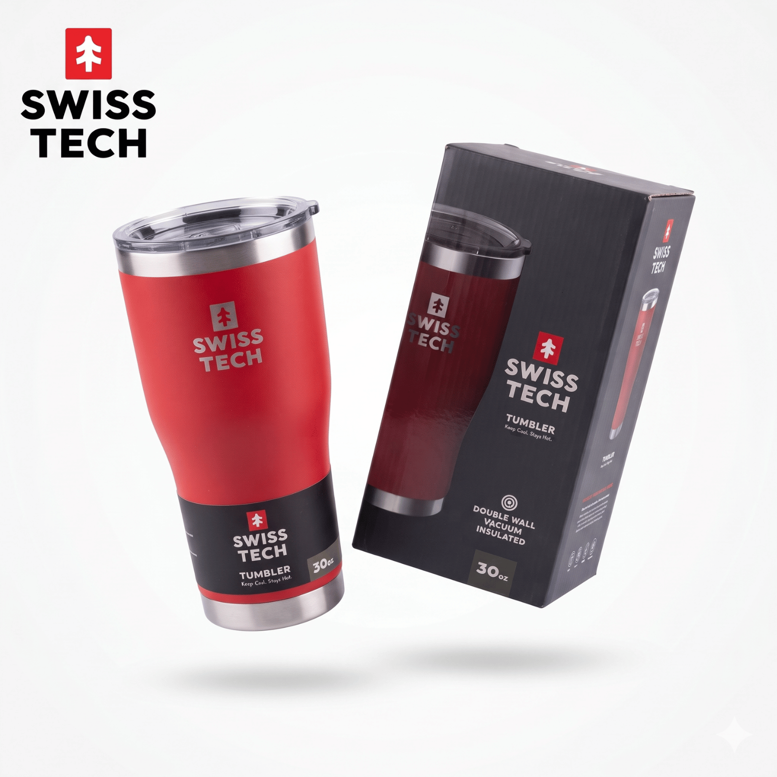 Ly / Cốc giữ nhiệt SWISS TECH TUMBLER 900 ml