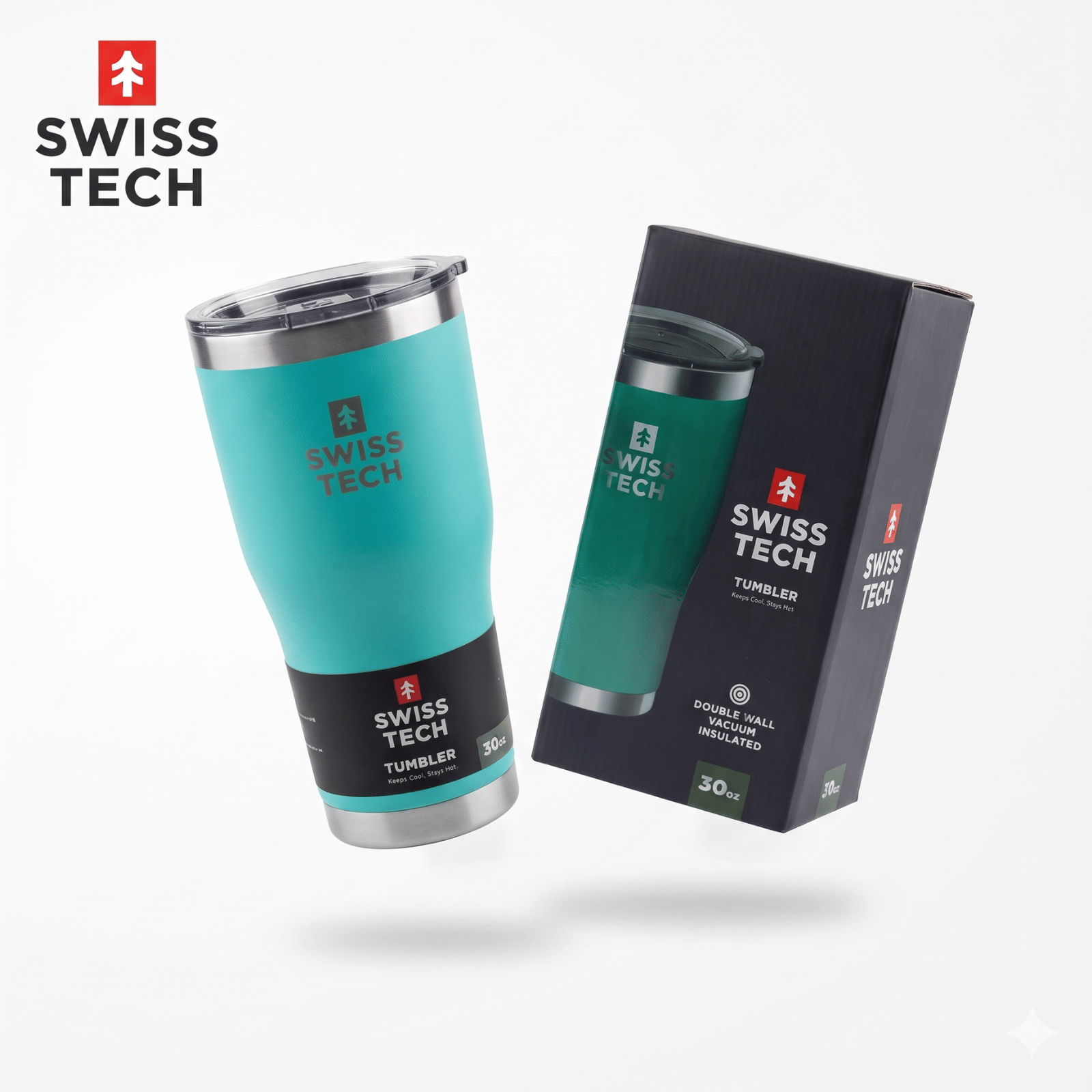 Ly / Cốc giữ nhiệt SWISS TECH TUMBLER 600ml