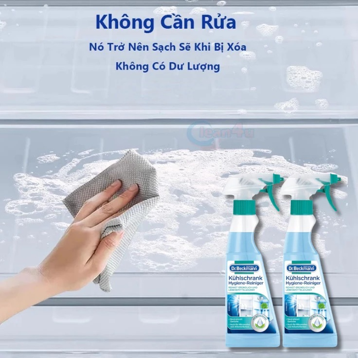 Chai Xịt Vệ Sinh Tủ Lạnh Dr Beckmann 250 ML