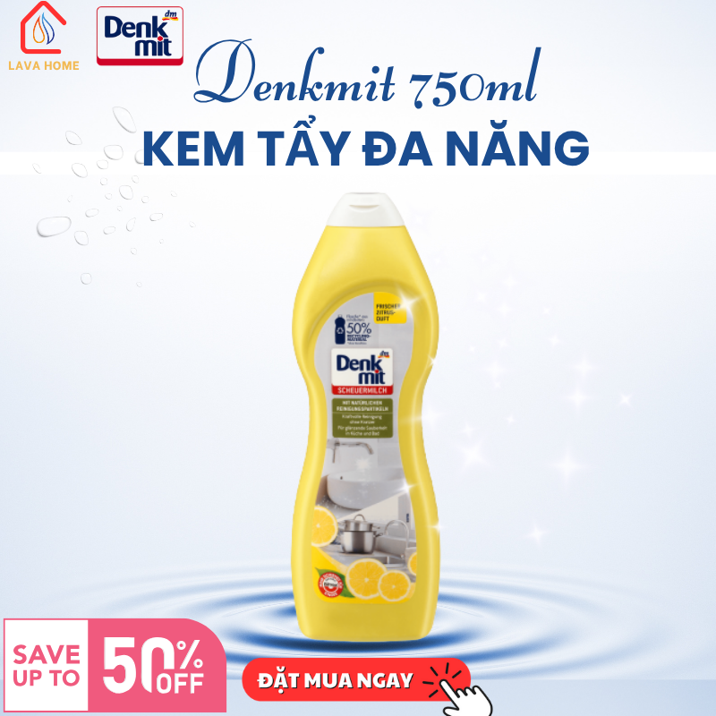 Kem Tẩy Đa Năng Chai Vàng  750ml
