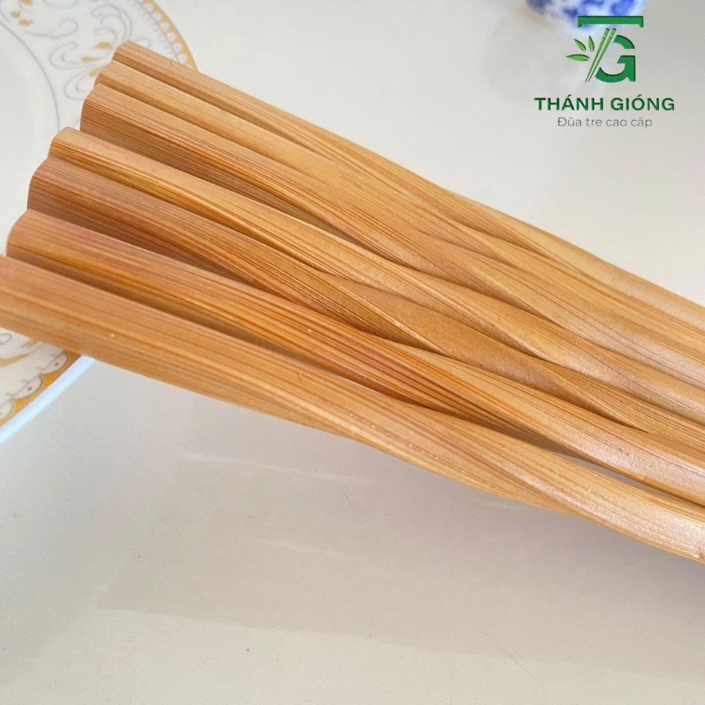 Đũa Tre Đầu Xoắn Hộp 10 Đôi
