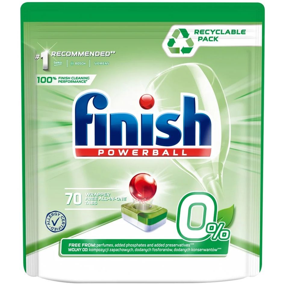 Viên rửa bát Finish Eco 70 viên