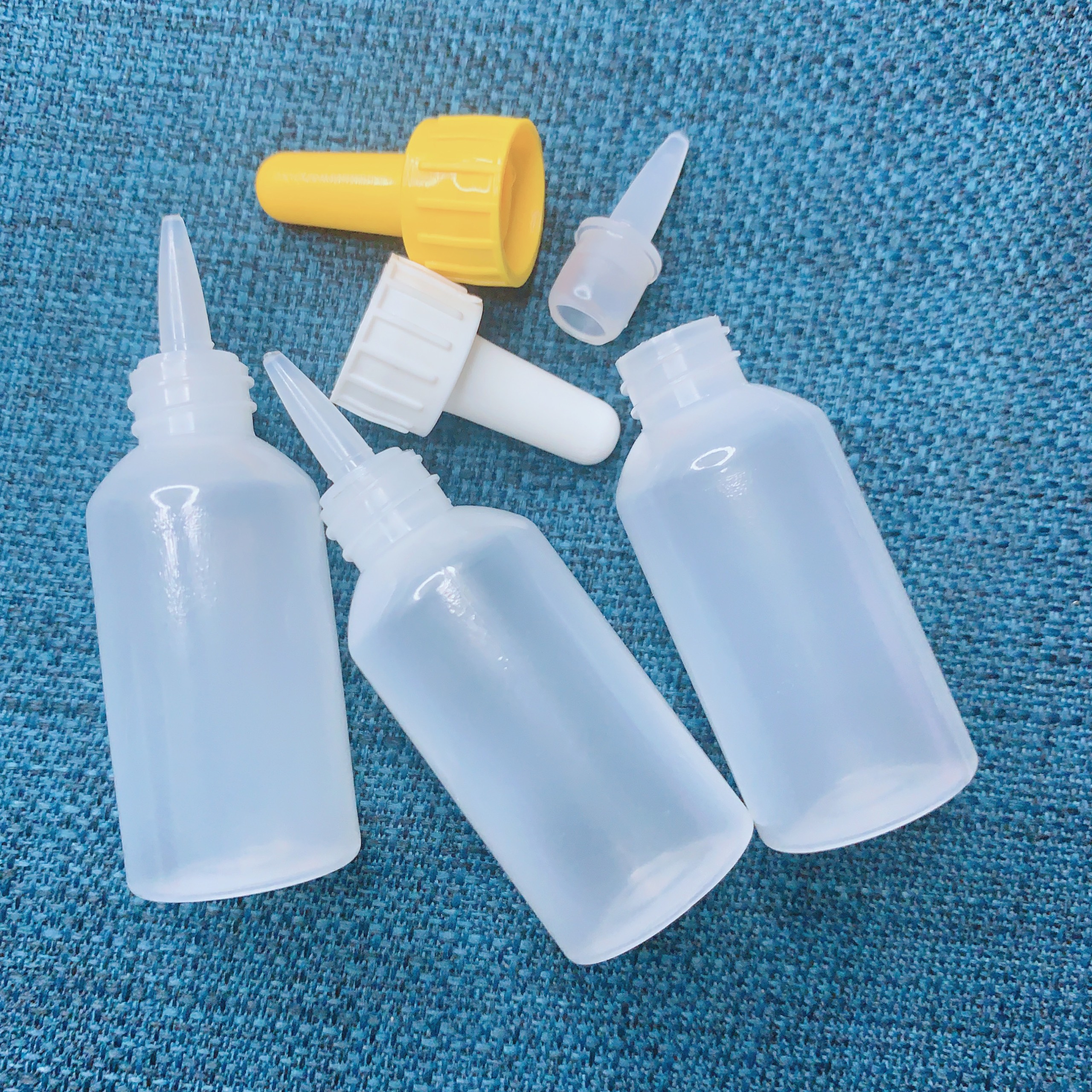 Lọ Nhỏ Giọt 10ml Nắp Vàng Nhựa LDPE