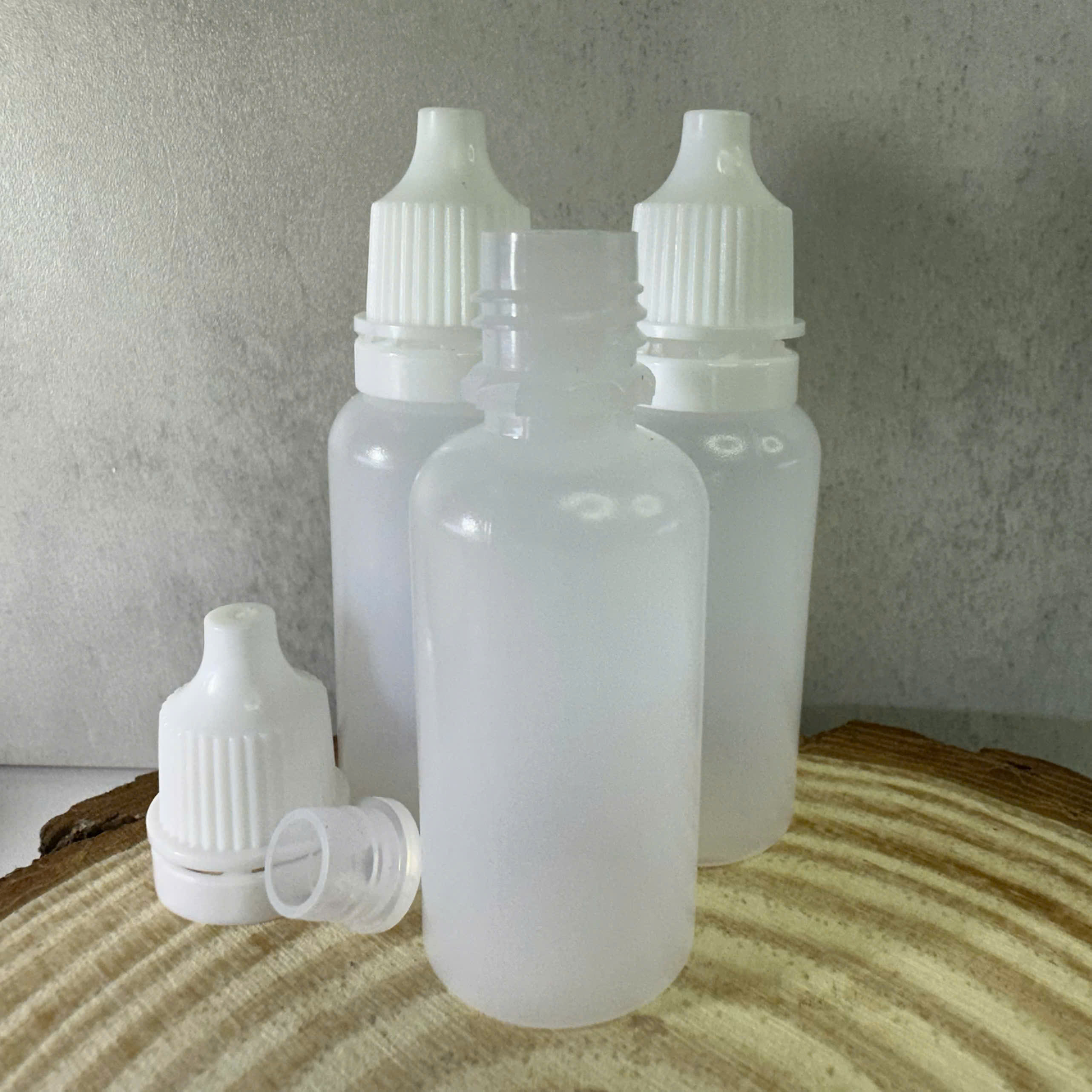 Chai chiết nhỏ giọt 20ml nắp bảo hiểm garanti