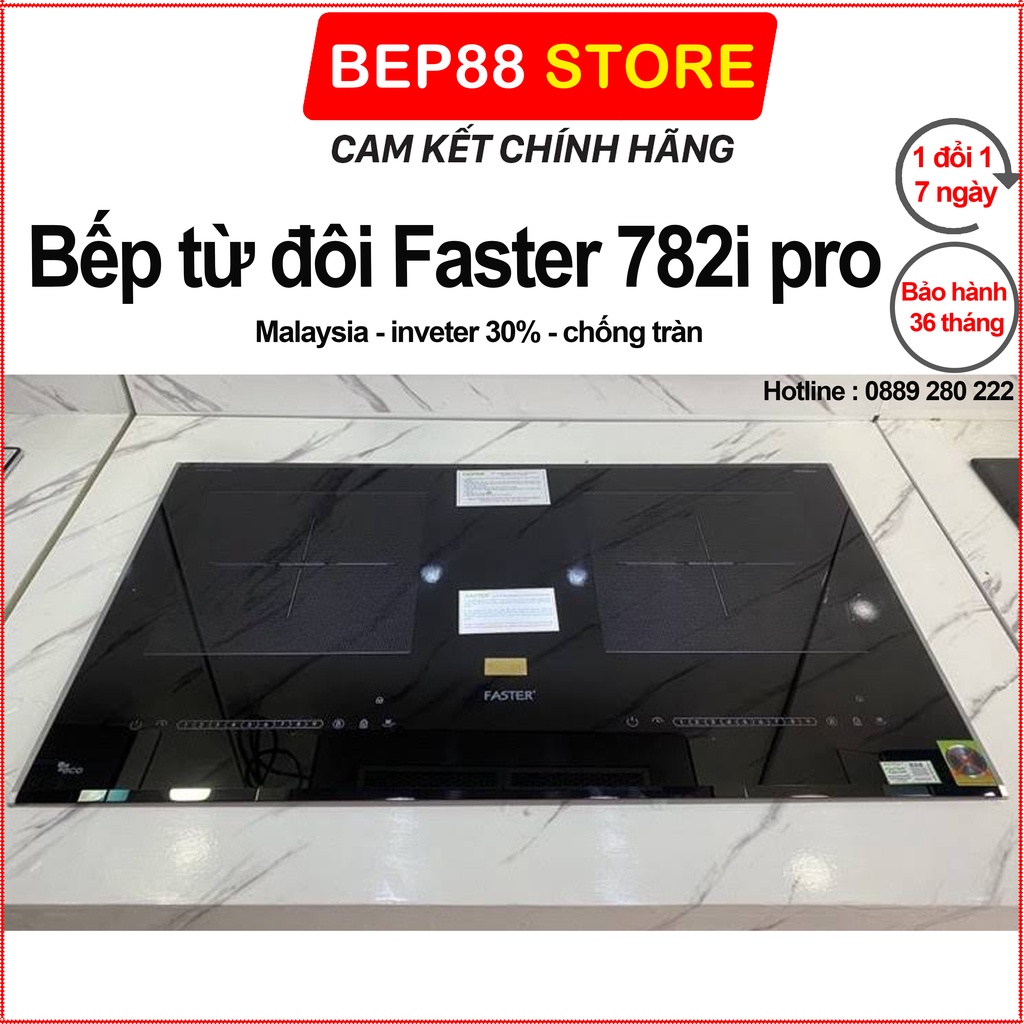 Bếp từ đôi Faster FS 782i Pro