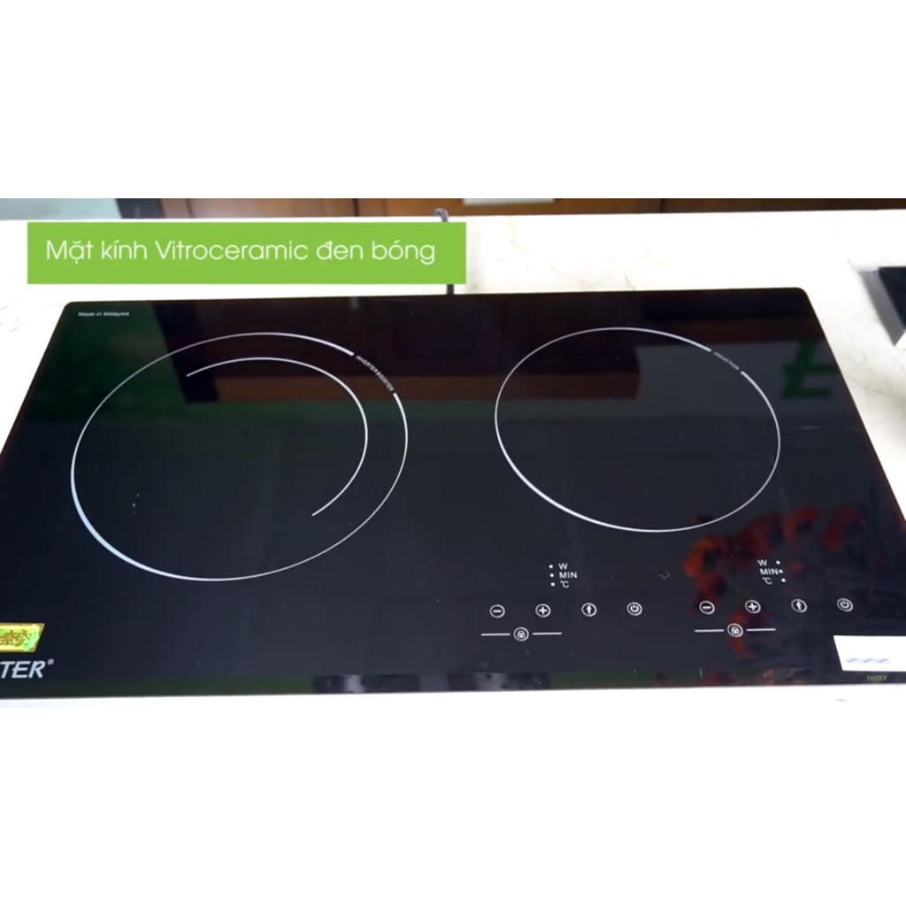 Bếp từ đôi Faster FS 600i