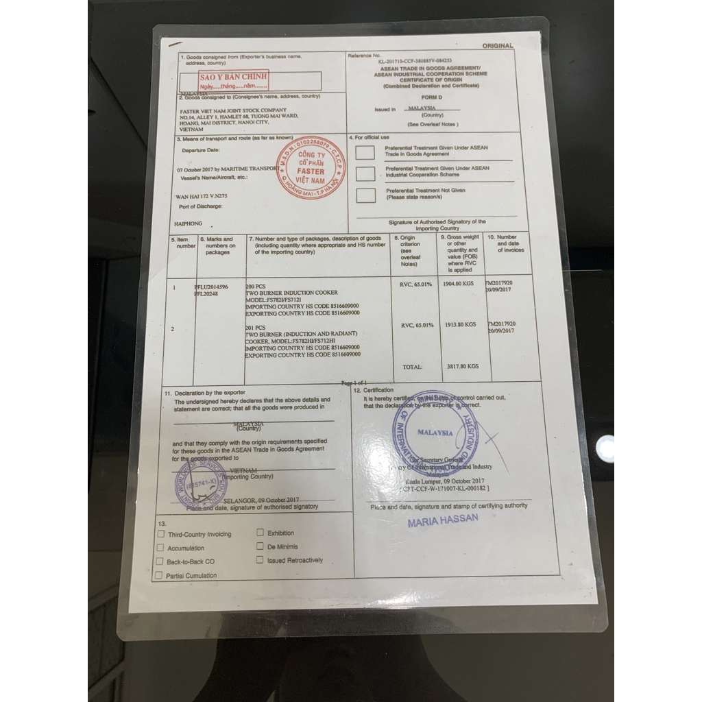 Bếp từ đôi Faster 888T