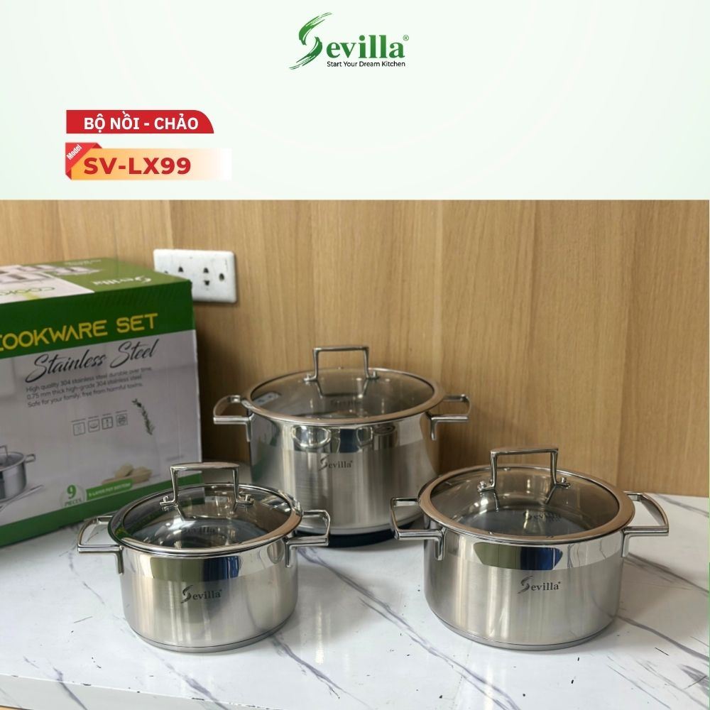 Bếp gas âm 3 vùng nấu Sevilla SV-LX99