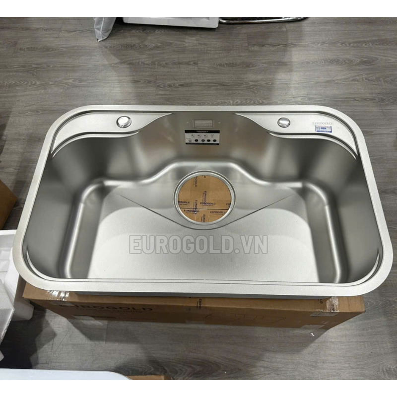 Chậu Rửa Bát Chống Xước 1 Hố INOX 304 EUC88050GE Eurogold