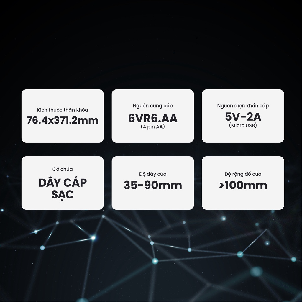 Khóa Faster vân tay FS800 APP-BR