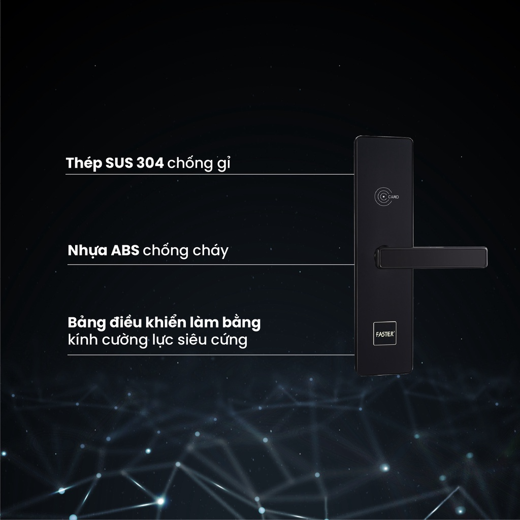 Khóa Faster Khách Sạn HFS 6080 BL