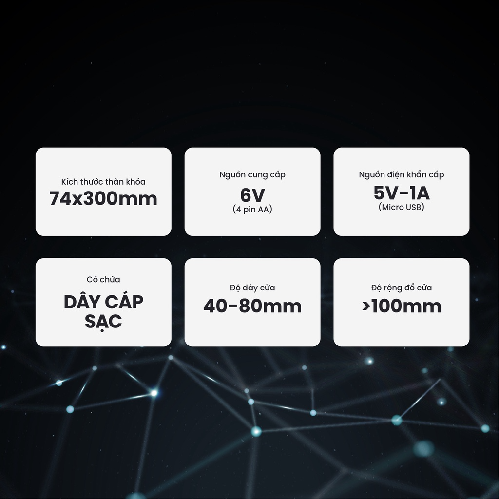 Khóa Faster Khách Sạn HFS 6080 BL