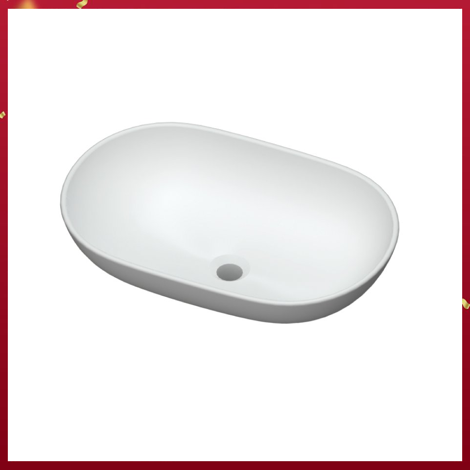 CHẬU SỨ ĐẶT BÀN Hafele KOBE 585X390X180 588.79.030