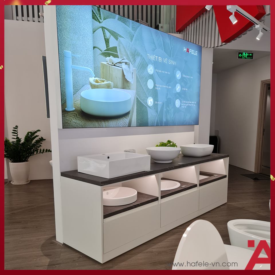 CHẬU SỨ ĐẶT BÀN Hafele REGAL 500X420X150 588.79.032