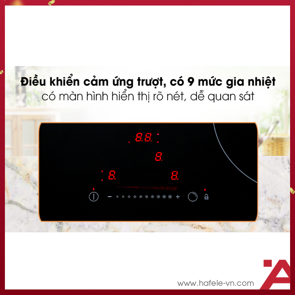 BẾP ĐIỆN 3 VÙNG NẤU HAFELE HC-R603D 536.01.901