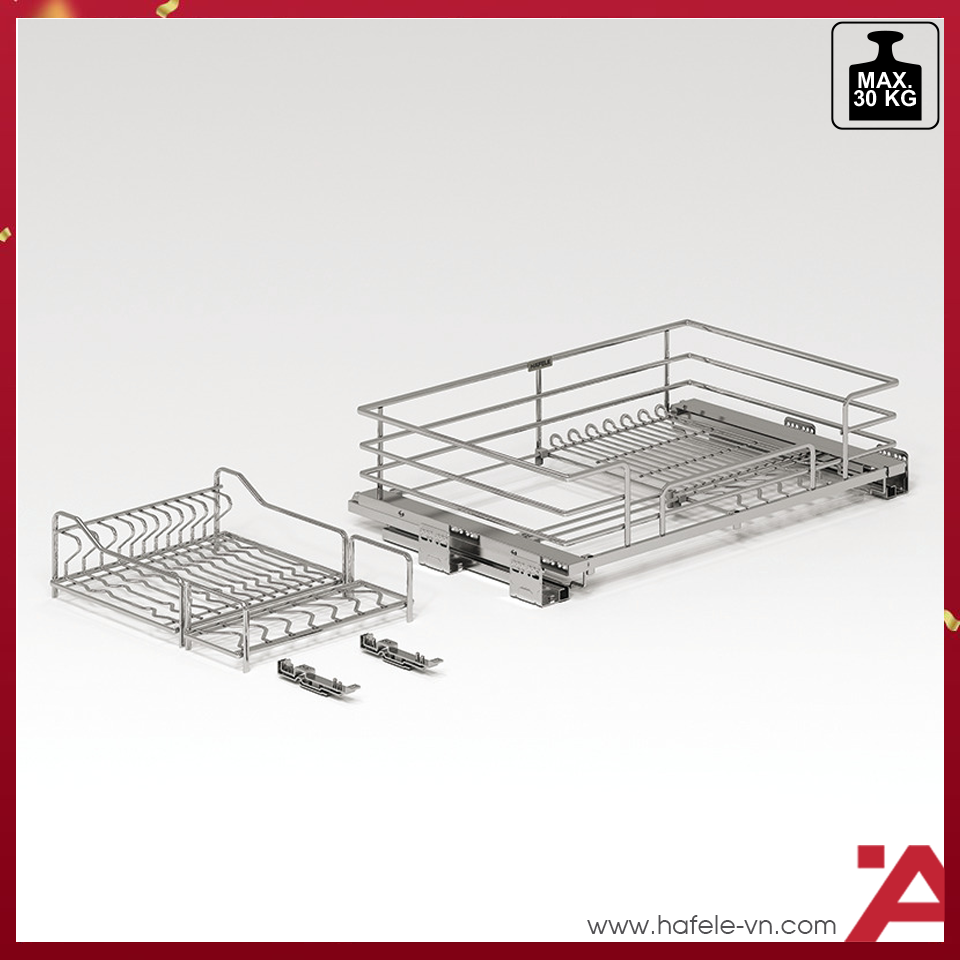 Rổ Bát Đĩa Kason Flex 900mm INOX 304 Hafele 549.04.047