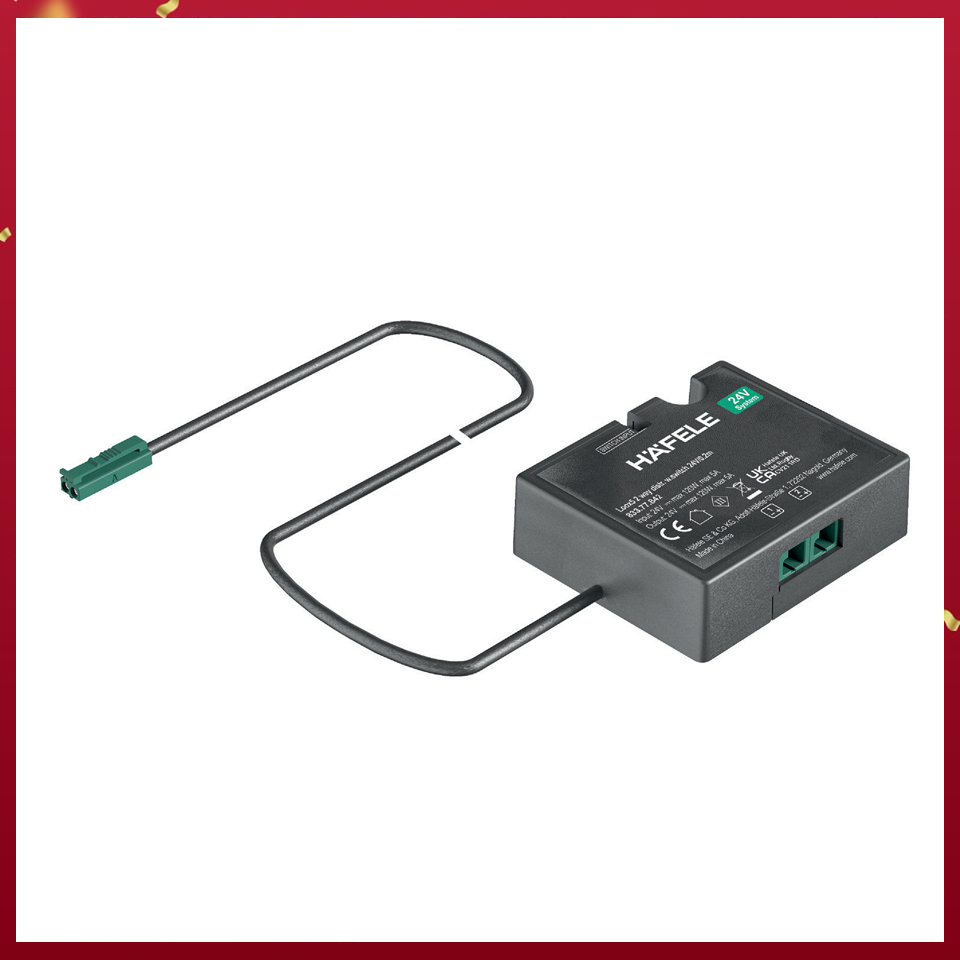 BỘ CHIA 2 LOOX5 CÓ CÔNG TẮC HAFELE 833.77.842