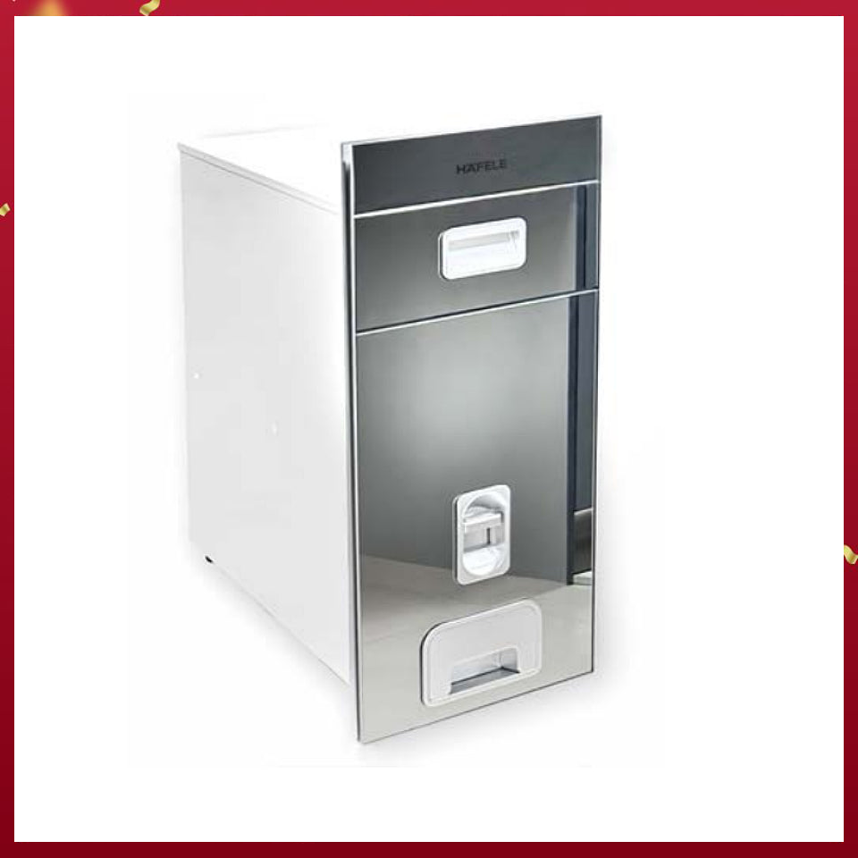 Thùng Đựng Gạo Mặt Gương Âm 300mm Hafele 549.32.990