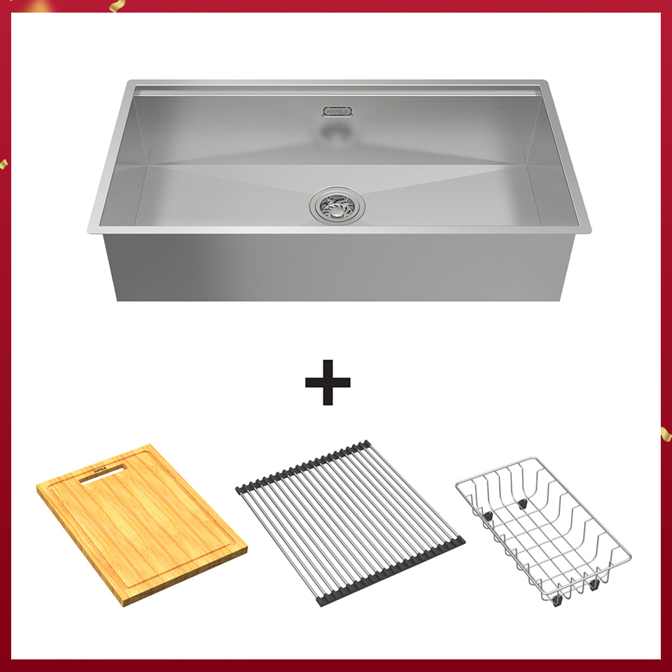 CHẬU INOX Hafele WS R0 HS24-SSN1S-7644_SILVER 567.24.467