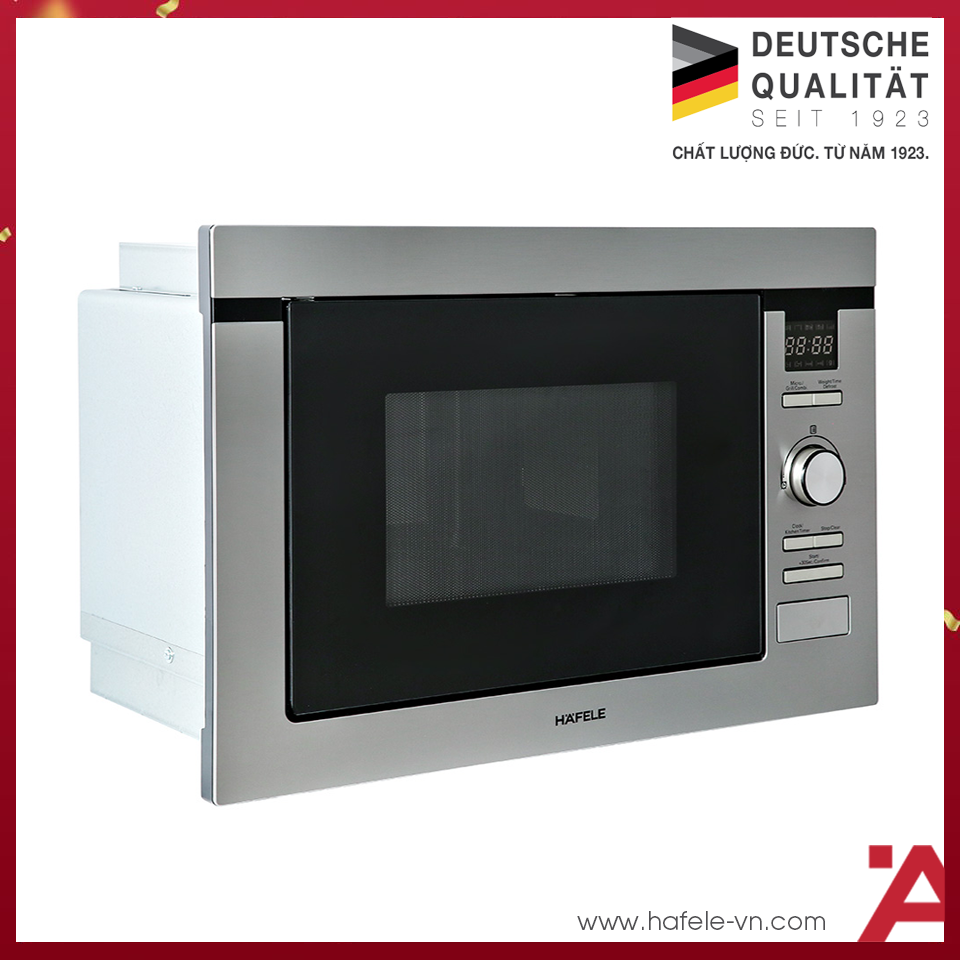 LÒ VI SÓNG KẾT HỢP NƯỚNG ÂM TỦ HAFELE HM-B38D 538.31.200