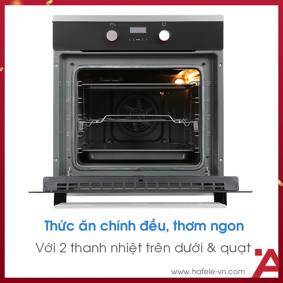 LÒ NƯỚNG ÂM TỦ Hafele HO-KT60C 534.05.571