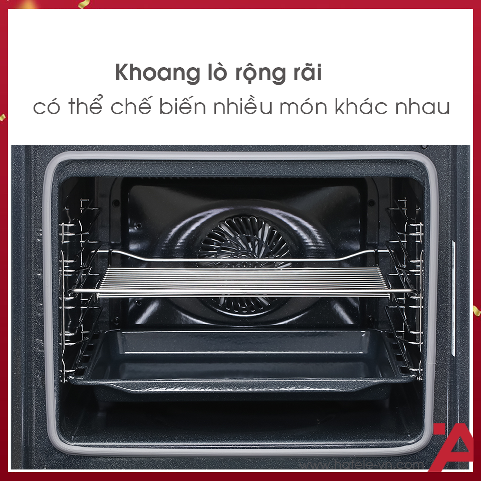 LÒ NƯỚNG KẾT HỢP HẤP ÂM TỦ HAFELE HSO-8T72A 538.61.461