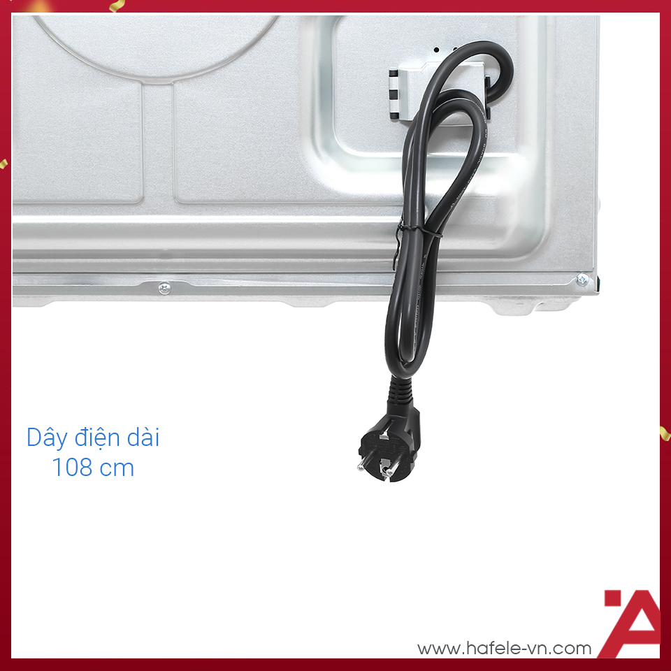 LÒ NƯỚNG KẾT HỢP HẤP ÂM TỦ HAFELE HSO-8T72A 538.61.461