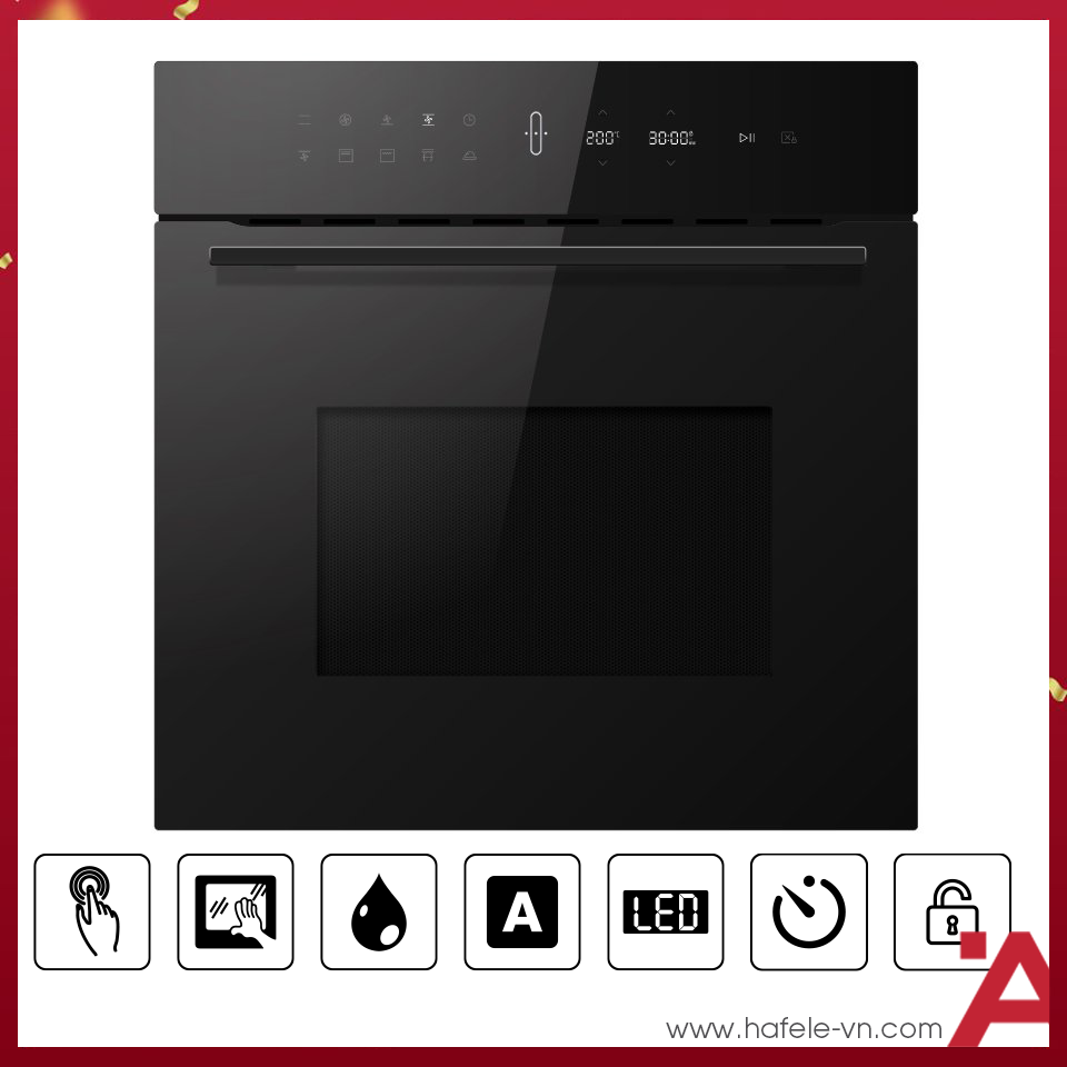 LÒ NƯỚNG ÂM TỦ Hafele HO-6T70A 538.01.441