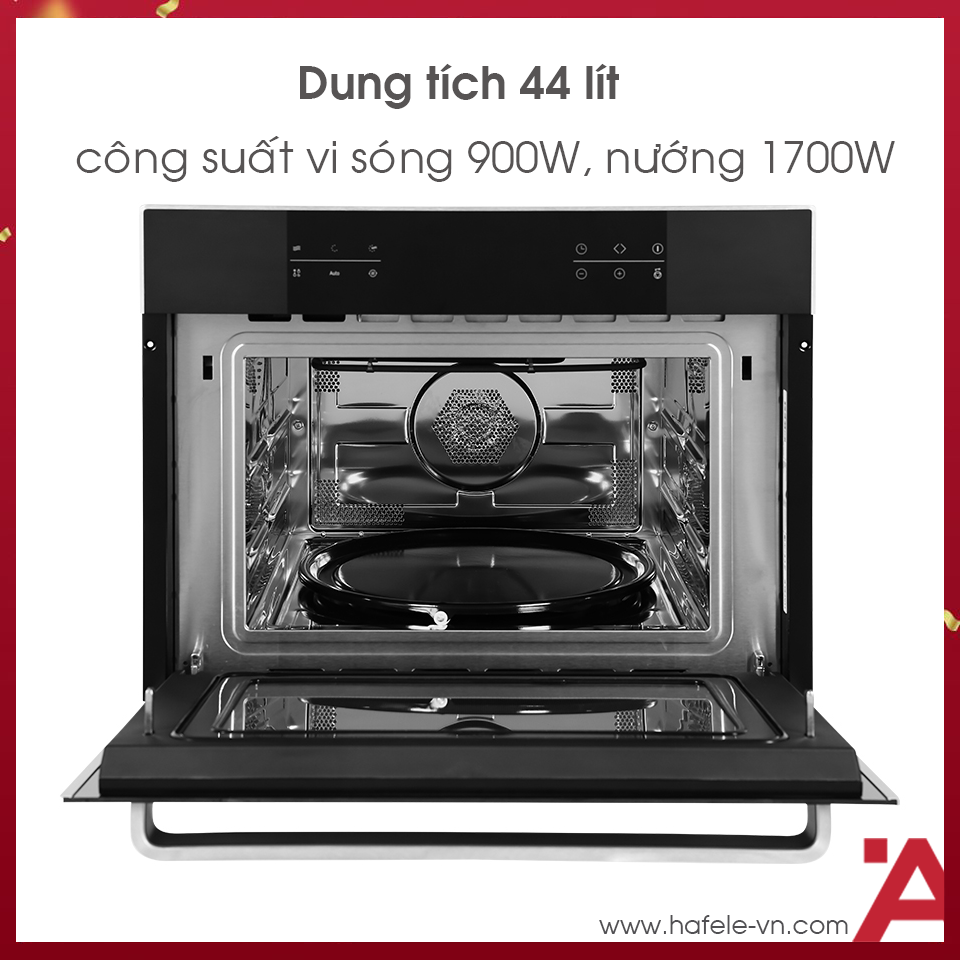 LÒ NƯỚNG KẾT HỢP VI SÓNG ÂM TỦ HO-KT45B 535.02.731