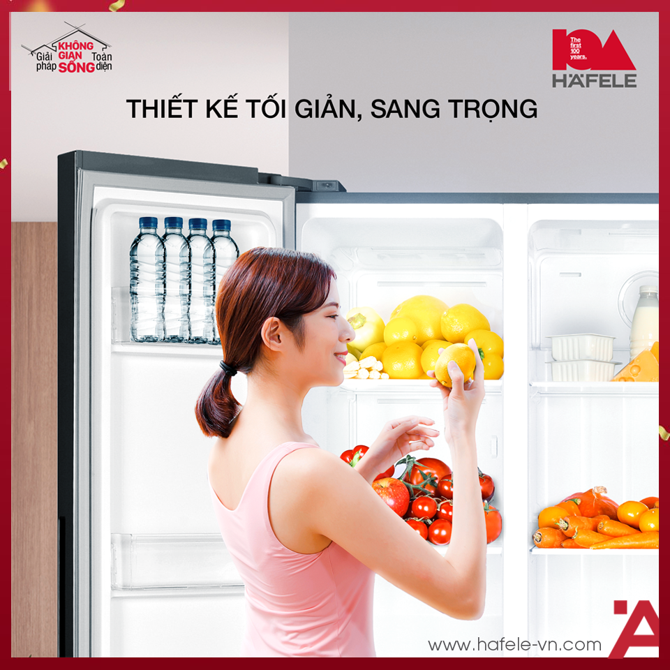 TỦ LẠNH SBS HAFELE HF-SB6321FB 534.14.110