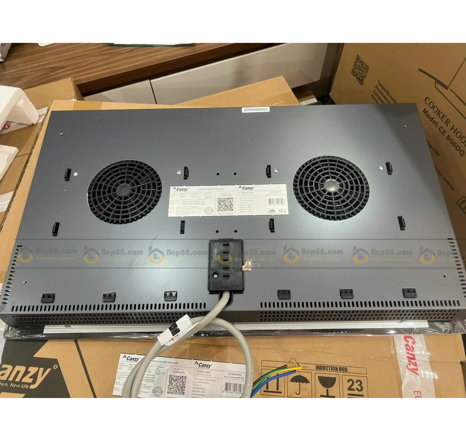 Bếp từ đôi Canzy CZ BMIX999i nhập khẩu nguyên chiếc Thailand