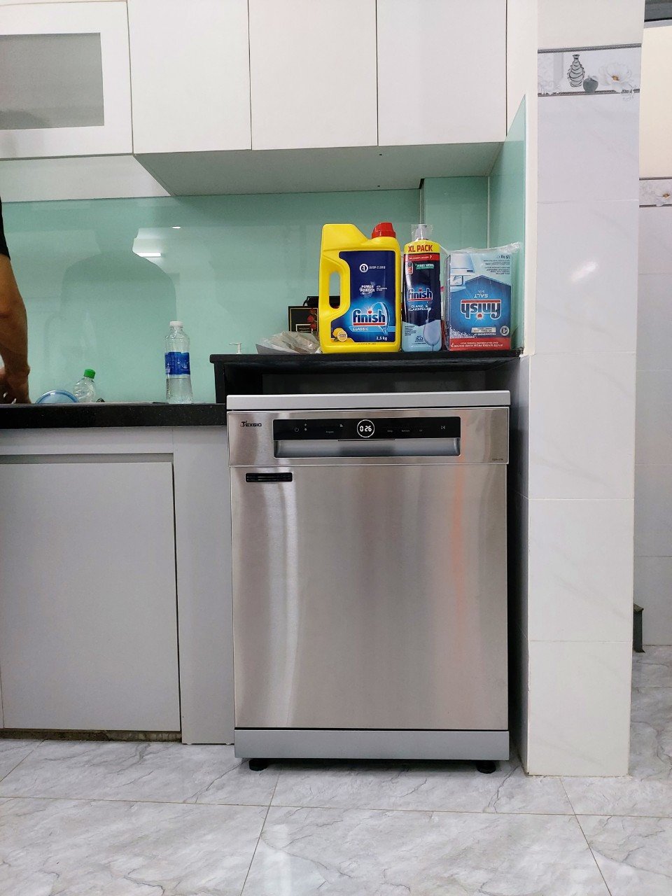 Máy rửa bát Texgio Dishwasher TG21H775B - 13 Bộ Sấy Khí Nóng, Diệt Khuẩn UV