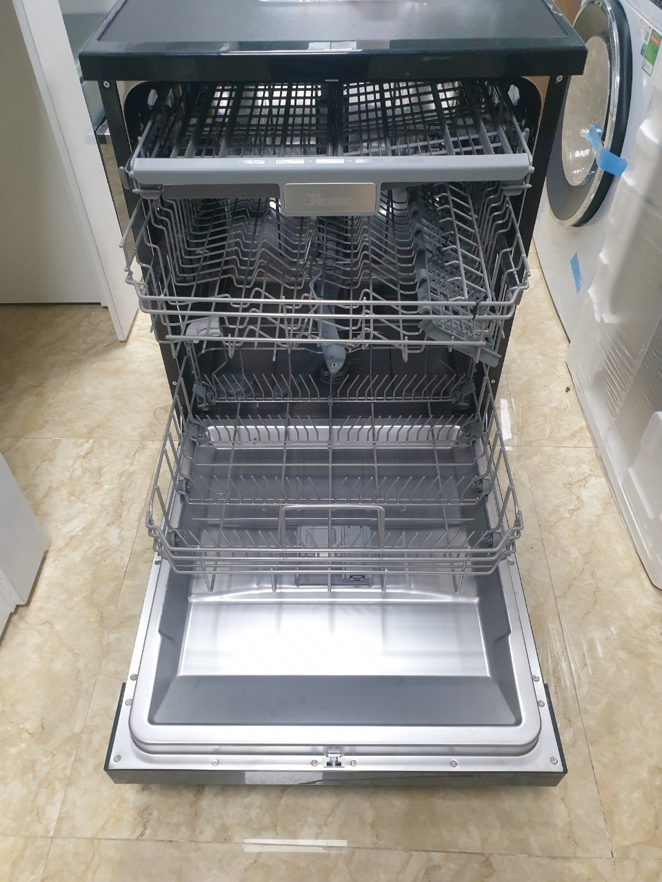 Máy rửa bát Texgio Dishwasher TGD8615BE - 15 Bộ Tự Động Mở Cửa