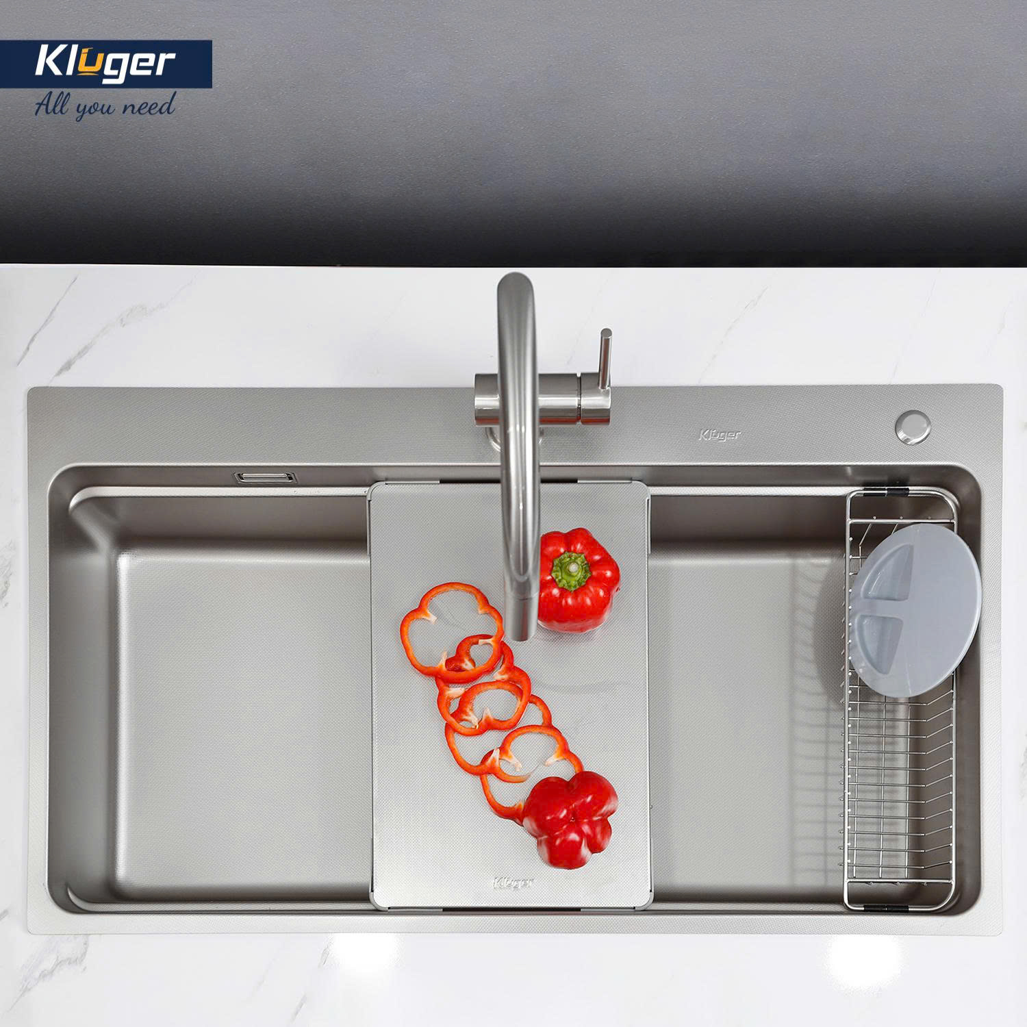 Chậu rửa bát Kluger KF8850FS Plus